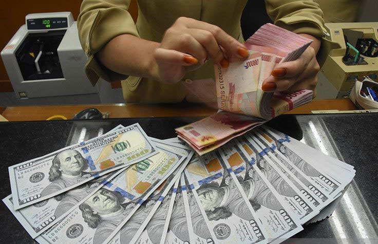 Rupiah Jumat pagi menguat 147 poin