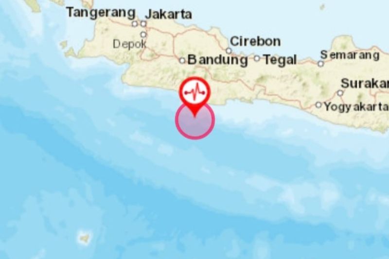 Gempa Pangandaran dirasakan hingga Sukabumi Gempa Pangandaran dirasakan hingga Sukabumi