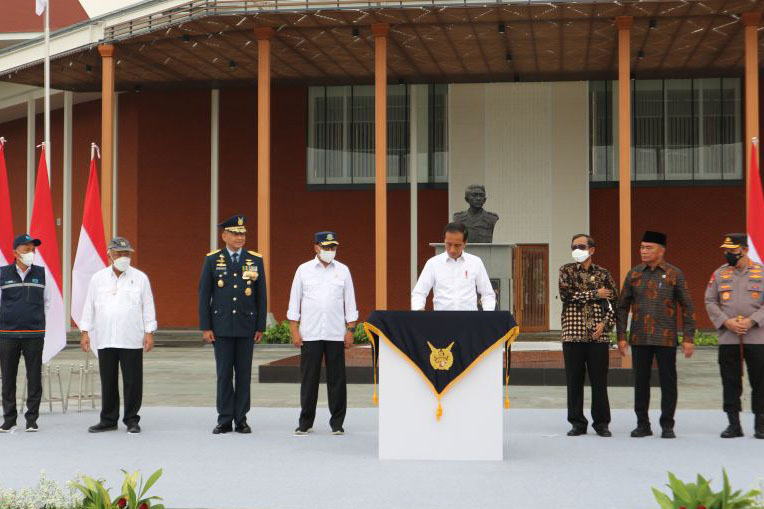 Presiden resmikan renovasi fasilitas Lanud/Bandara Halim Perdanakusuma Presiden resmikan renovasi fasilitas Lanud/Bandara Halim Perdanakusuma