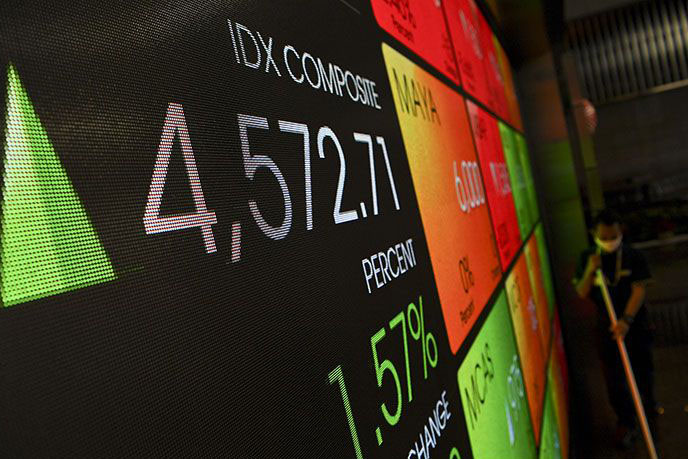 IHSG Kamis dibuka menguat 19,09 poin