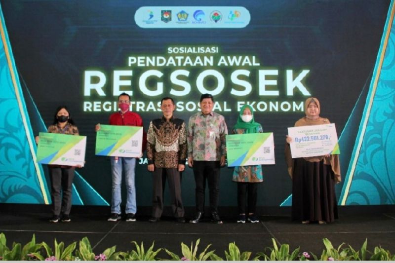 BPS lindungi seluruh petugas Regsosek via BPJAMSOSTEK