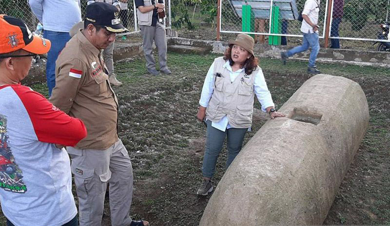 Tim penilai UNESCO kunjungi Situs Batu Silindrik Pratintuo Tim penilai UNESCO kunjungi Situs Batu Silindrik Pratintuo