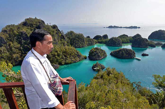 Presiden Jokowi nikmati All-Indonesian Final di Denmark Open