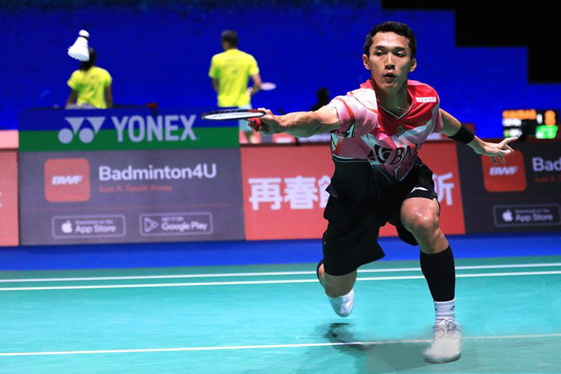 Jonatan dan Chico lalui rubber game di 32 besar Denmark Open