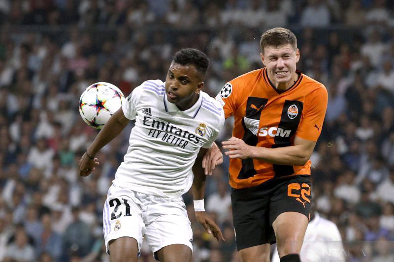 Real Madrid atasi perlawanan Shakhtar Donetsk dengan skor tipis 2-1