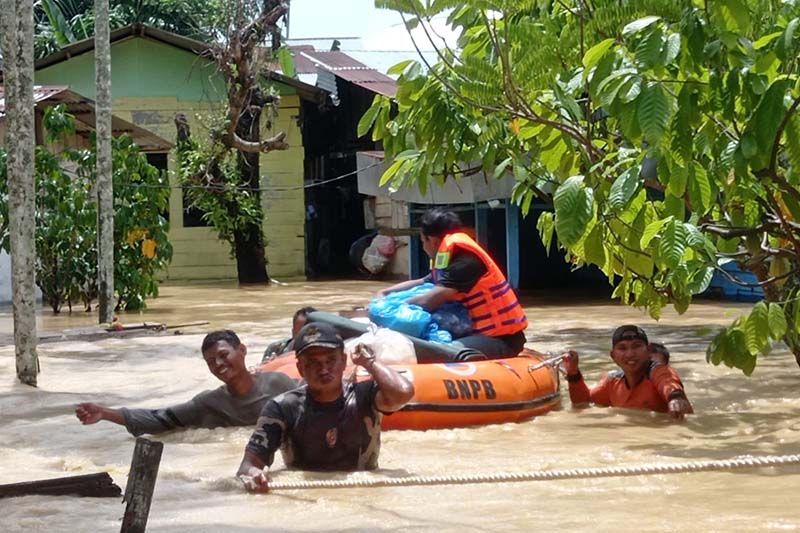 BPBD: 5.318 jiwa terdampak banjir di Langsa BPBD: 5.318 jiwa terdampak banjir di Langsa