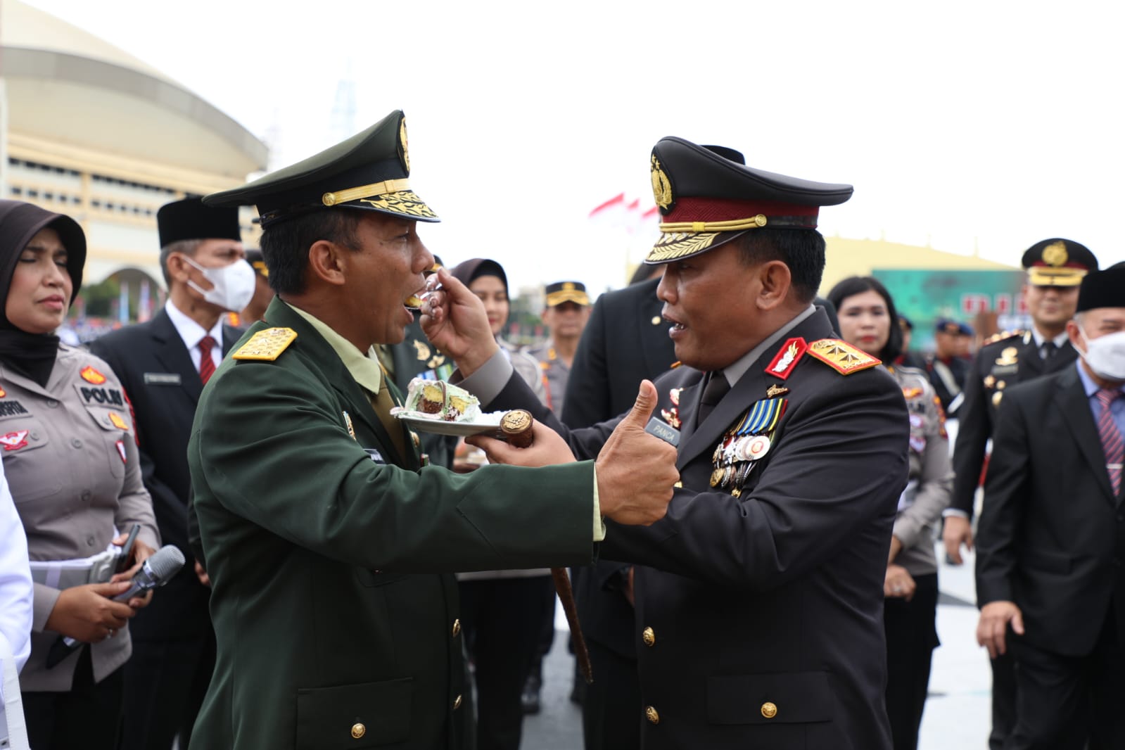 HUT ke-77 TNI, Kapoldasu: Semoga TNI-Polri semakin kompak dan solid HUT ke-77 TNI, Kapoldasu: Semoga TNI-Polri semakin kompak dan solid