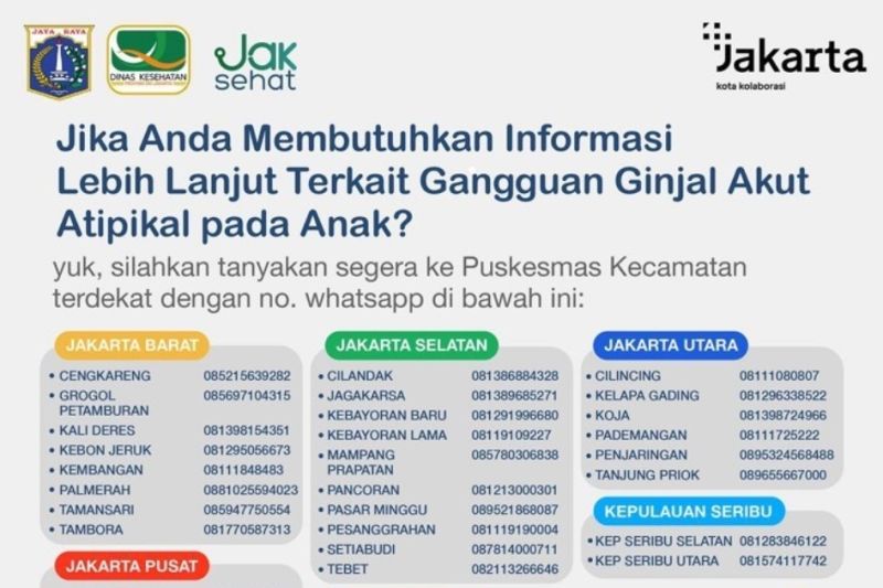 Dokter sarankan orang tua pantau kondisi urine anak untuk cegah GGAPA Dokter sarankan orang tua pantau kondisi urine anak untuk cegah GGAPA