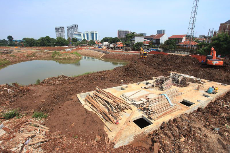 Pemkot Jakbar bangun waduk di Kalideres guna cegah luapan air