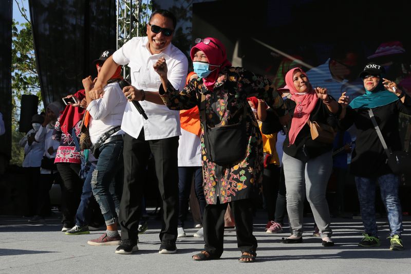 Kegiatan Rek Ayo Rek meramaikan Adventure Land Romokalisari Surabaya Kegiatan Rek Ayo Rek meramaikan Adventure Land Romokalisari Surabaya