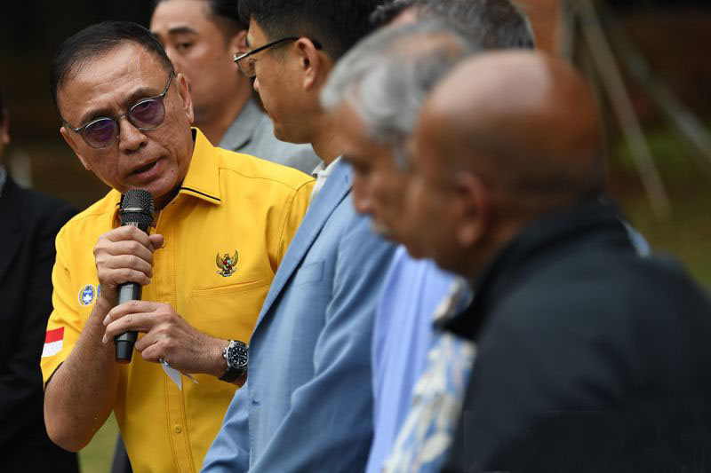 Ketum PSSI terharu dengan kehadiran FIFA-AFC di Indonesia Ketum PSSI terharu dengan kehadiran FIFA-AFC di Indonesia