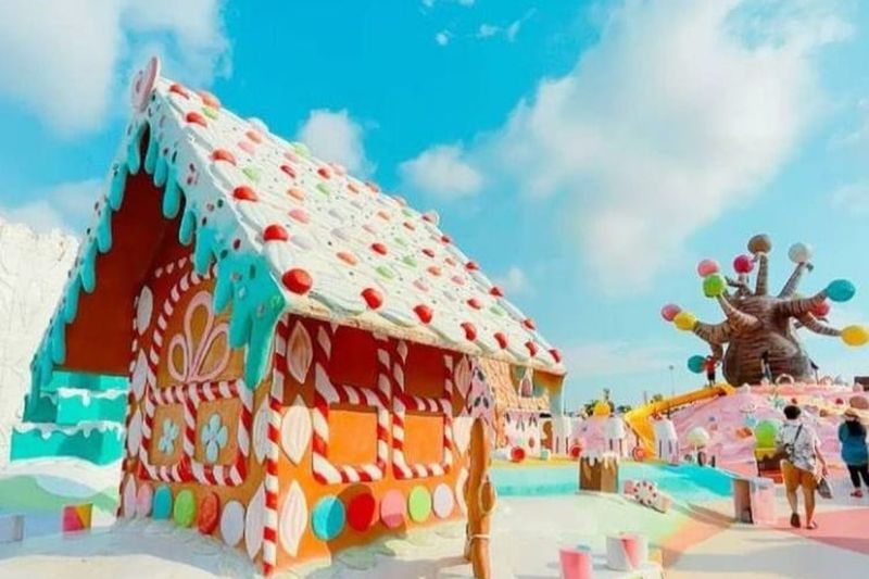 Mengunjungi taman manis Great & Grand Sweet Destination