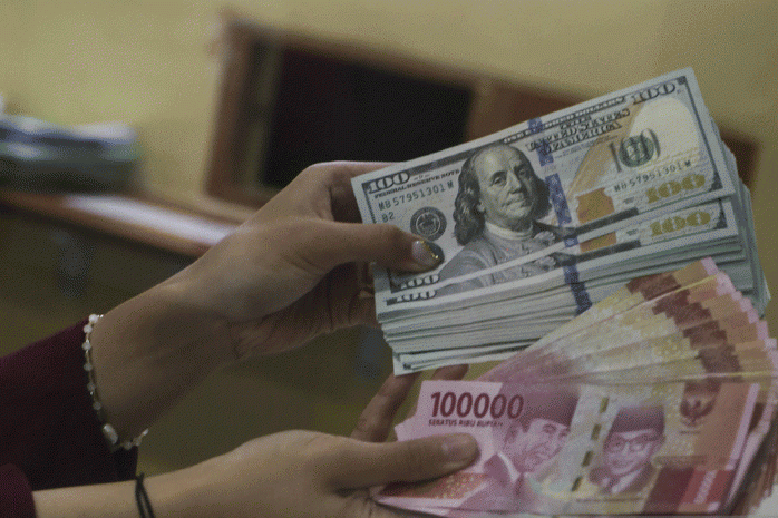 Rupiah Kamis pagi melemah tujuh poin Rupiah Kamis pagi melemah tujuh poin