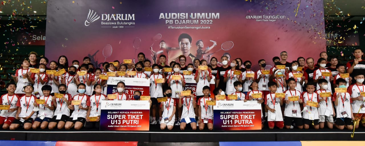 Sisihkan ribuan peserta, 51 pebulutangkis belia raih Super Tiket Sisihkan ribuan peserta, 51 pebulutangkis belia raih Super Tiket