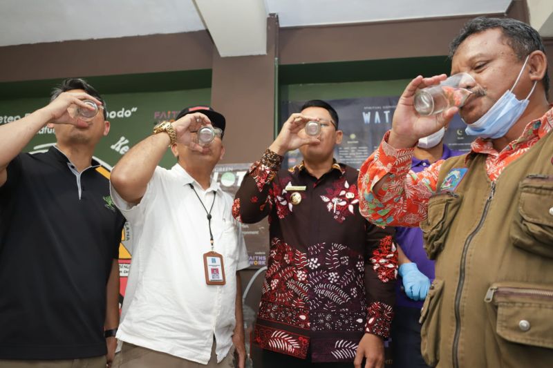 Sleman terima hibah water treatment dari Yayasan Prasasti Perdamaian