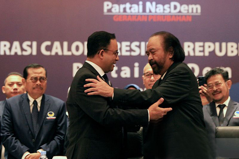 Pengamat: NasDem ingin dapat efek elektoral Anies Baswedan Pengamat: NasDem ingin dapat efek elektoral Anies Baswedan