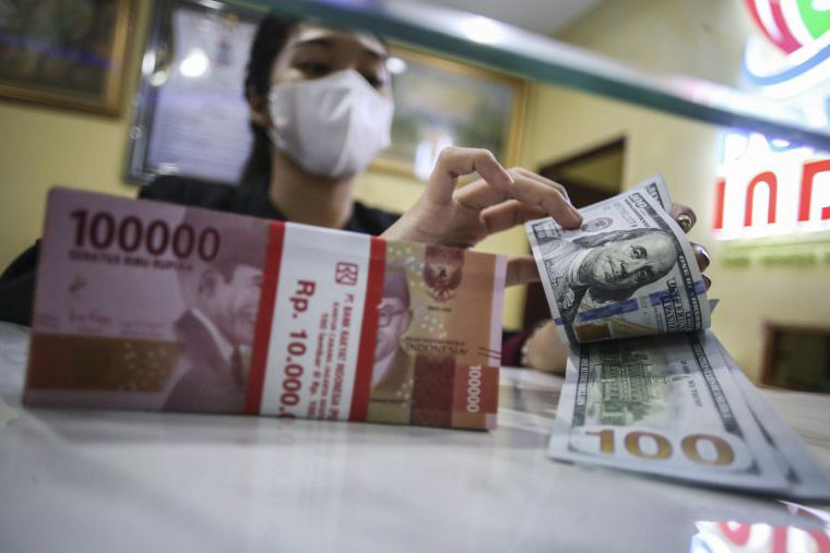 Rupiah Rabu pagi melemah 20 poin jadi Rp15.378 per dolar AS