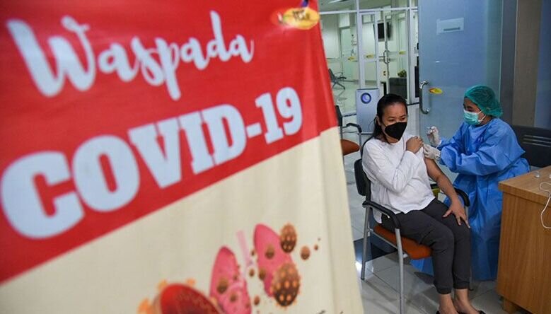 65 juta warga Indonesia sudah dapat vaksinasi COVID-19 dosis ketiga 65 juta warga Indonesia sudah dapat vaksinasi COVID-19 dosis ketiga