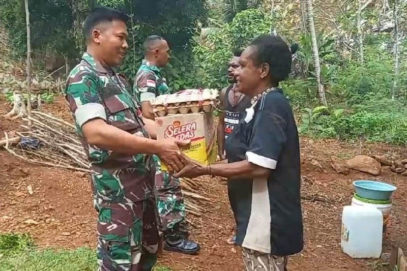 Korem 172/PWY gelar Program Babinsa Masuk Dapur Warga