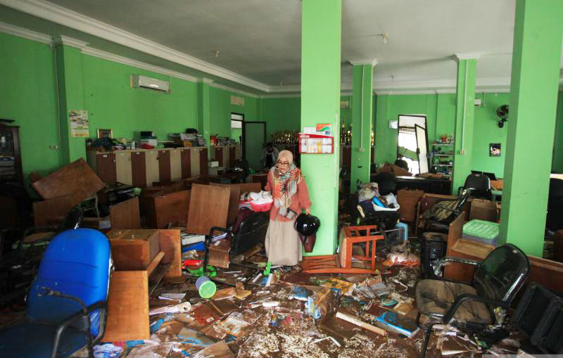 Kemenag bantu biaya perawatan korban ambruknya tembok MTsN 19