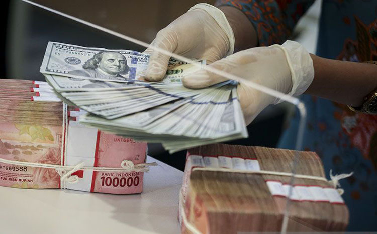 Rupiah menguat dibayangi peningkatan laju inflasi domestik