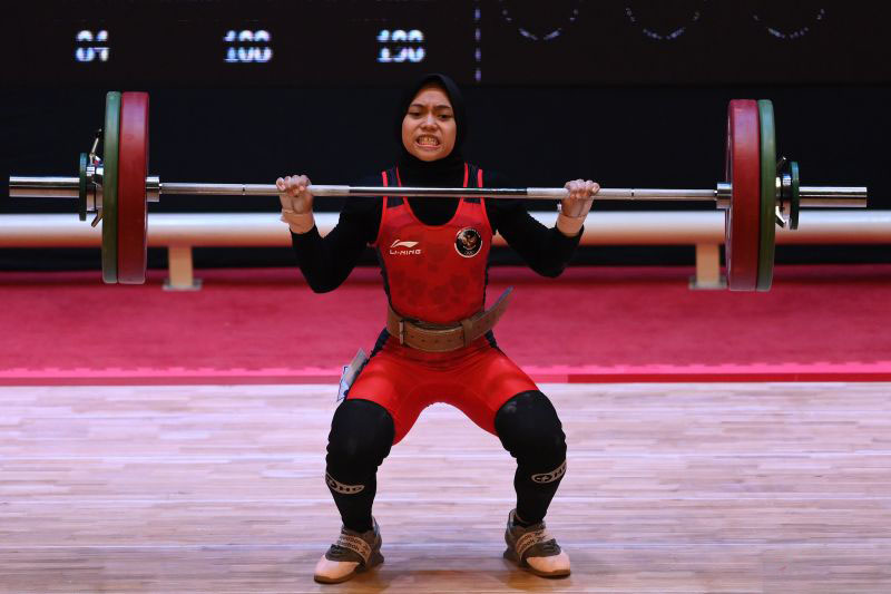 Nafis buka keran emas Indonesia pada Kejuaraan Asia Angkat Besi 2022 Nafis buka keran emas Indonesia pada Kejuaraan Asia Angkat Besi 2022