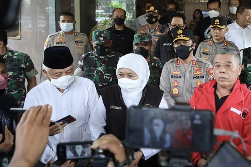 Pemprov Jatim fokus penanganan korban tragedi Kanjuruhan Pemprov Jatim fokus penanganan korban tragedi Kanjuruhan