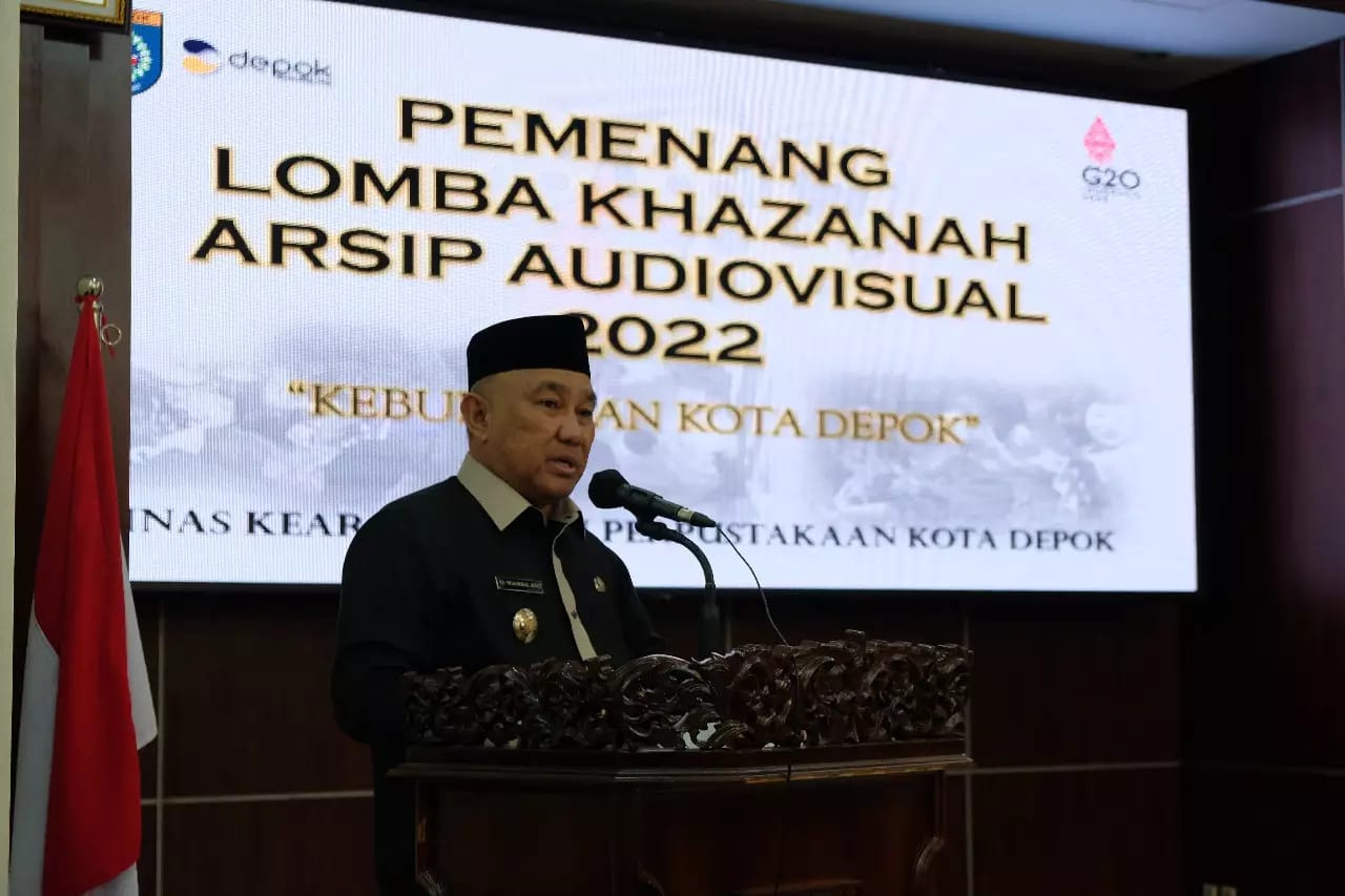 Wali Kota Depok serahkan hadiah pemenang Lomba Khazanah Arsip Audio-Visual 2022 Wali Kota Depok serahkan hadiah pemenang Lomba Khazanah Arsip Audio-Visual 2022