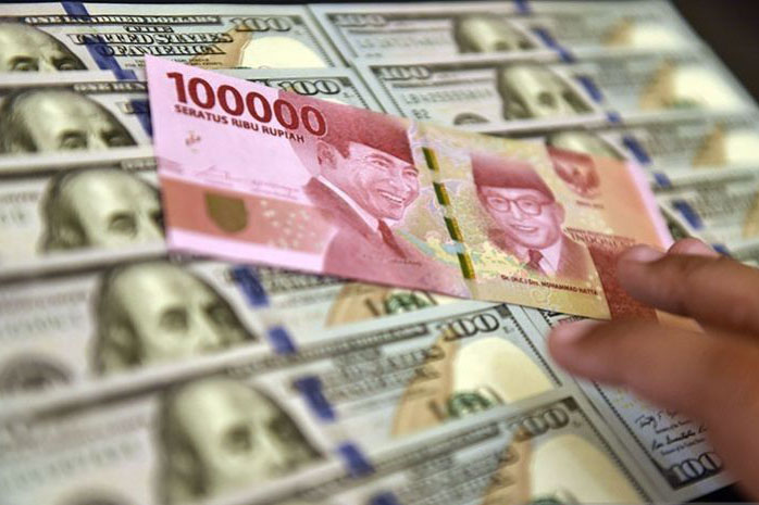 Rupiah Selasa pagi melemah 27 poin