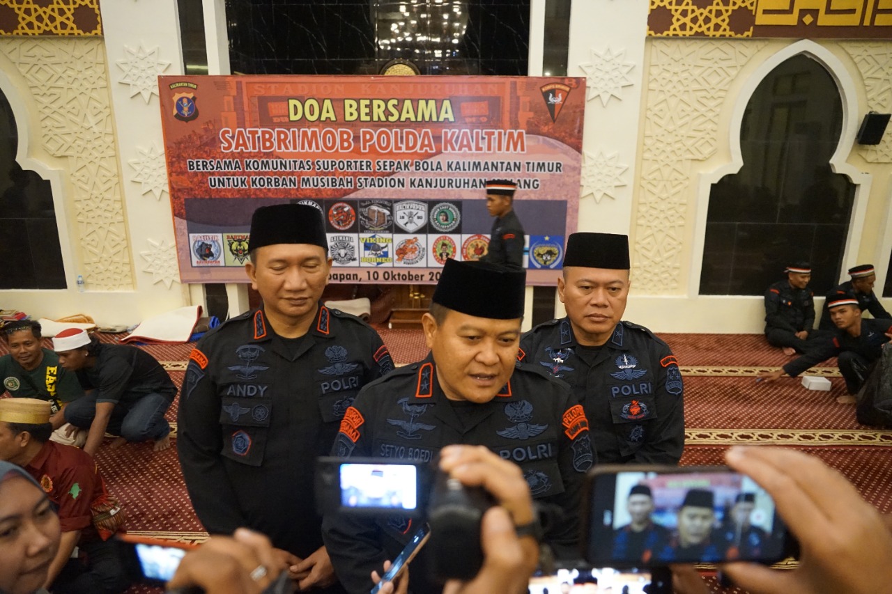 Gelar Doa Bersama, Wadankor Brimob: Penggunaan gas air mata perlu dievaluasi