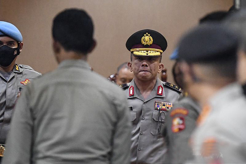 Ferdy Sambo tiba di PN Jakarta Selatan gunakan Barakuda Ferdy Sambo tiba di PN Jakarta Selatan gunakan Barakuda