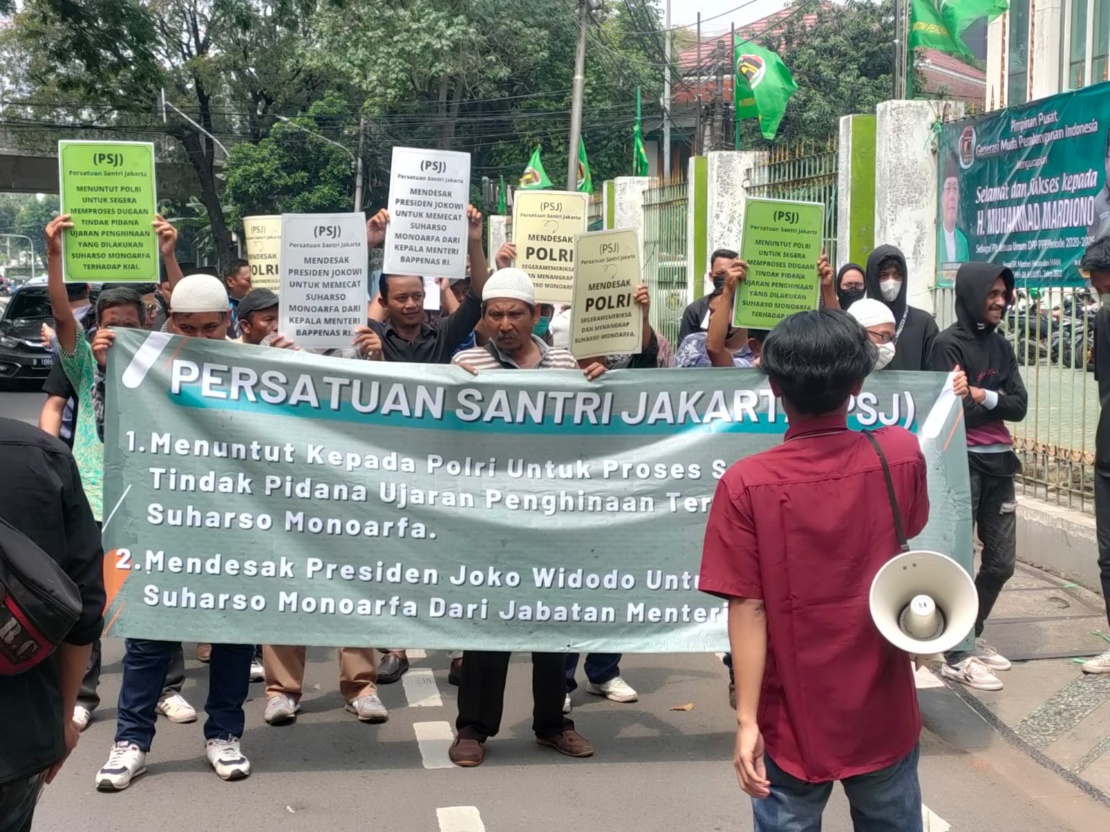 Soal amplop kiai, Santri Jakarta desak Polri periksa Suharso Monoarfa Soal amplop kiai, Santri Jakarta desak Polri periksa Suharso Monoarfa