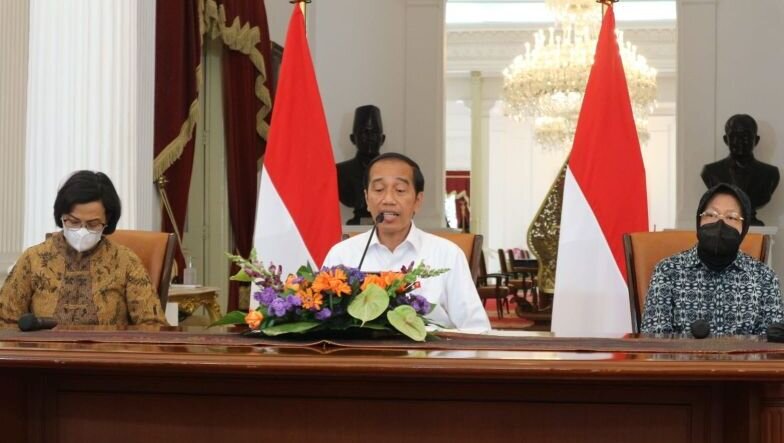 Jokowi: Pemerintah berupaya sekuat tenaga lindungi rakyat dari gejolak Jokowi: Pemerintah berupaya sekuat tenaga lindungi rakyat dari gejolak