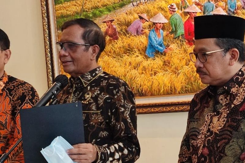 Menkopolhukam: Pengesahan RUU PDP tak ada kaitan dengan Bjorka Menkopolhukam: Pengesahan RUU PDP tak ada kaitan dengan Bjorka