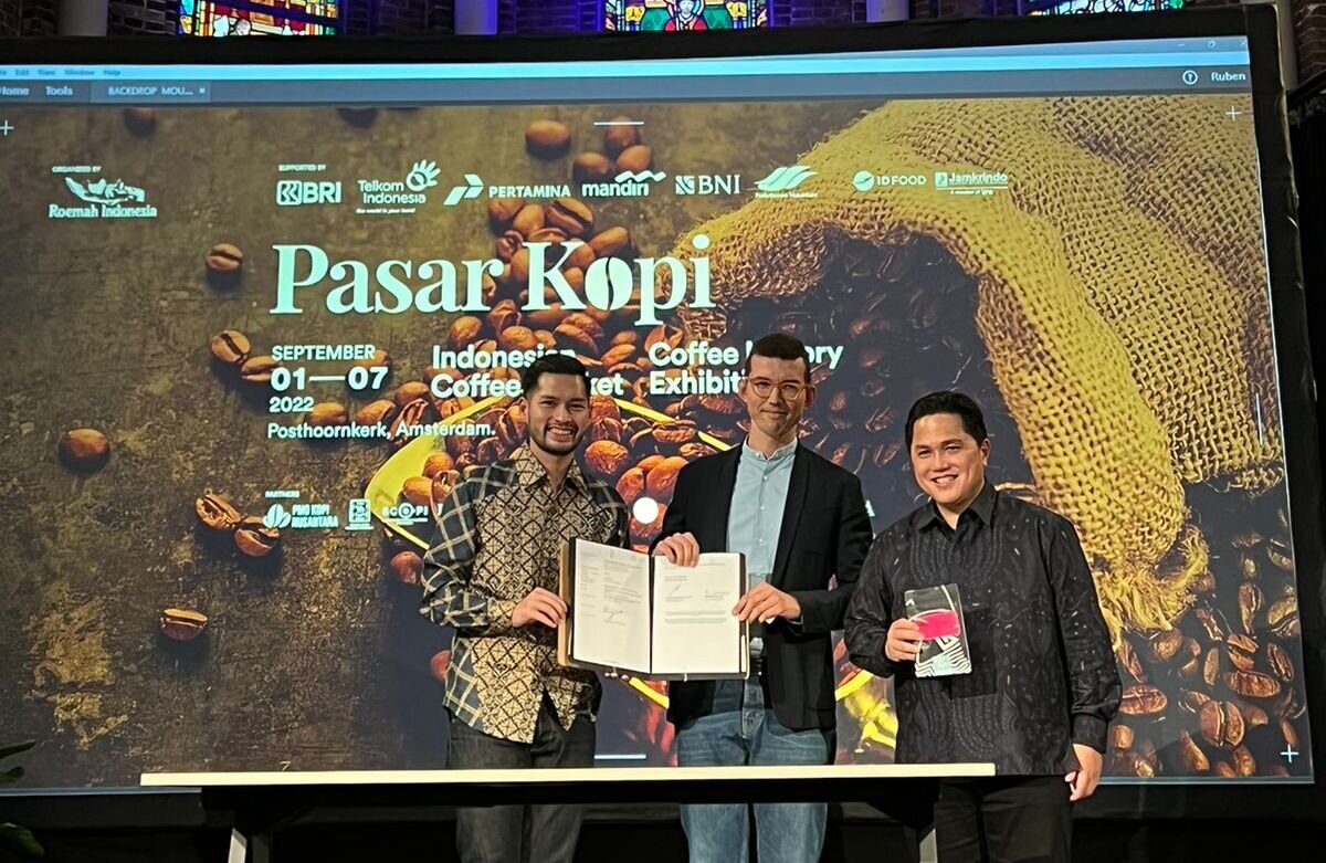 Teken kontrak Rp22 miliar, eksportir siap bawa kopi Indonesia mendunia Teken kontrak Rp22 miliar, eksportir siap bawa kopi Indonesia mendunia