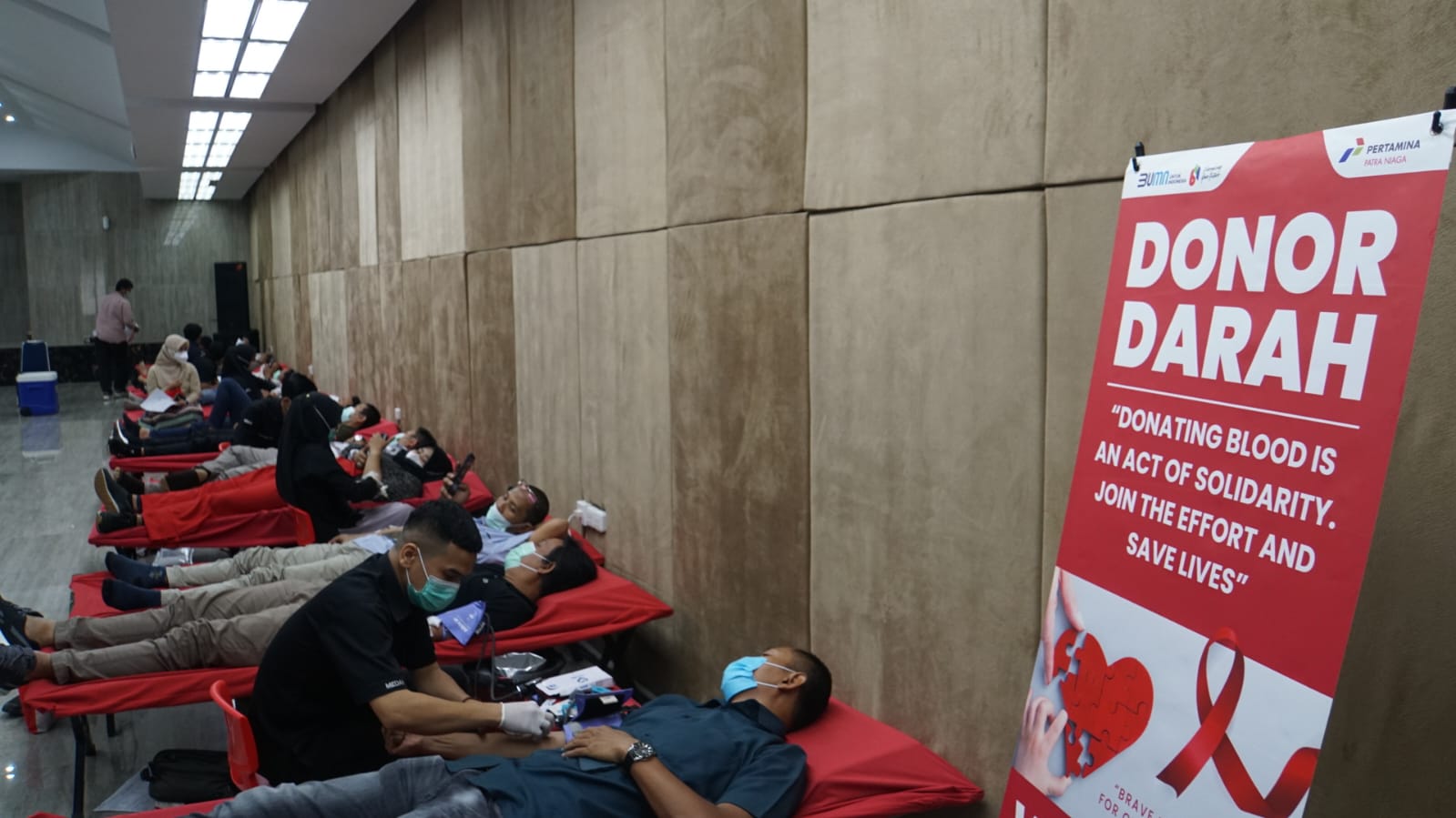 Pertamina Patra Niaga Regional Sumbagut kumpulkan 119 kantong darah Pertamina Patra Niaga Regional Sumbagut kumpulkan 119 kantong darah