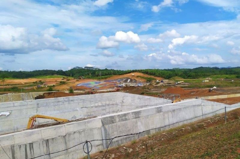 Kementerian PUPR: Progres Bendungan Sepaku Semoi mencapai 63,5 persen Kementerian PUPR: Progres Bendungan Sepaku Semoi mencapai 63,5 persen