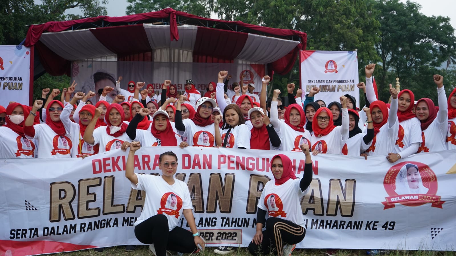 Sambut HUT Ketua DPR RI, ibu-ibu Pemalang deklarasi dukung Puan maju Pilpres 2024