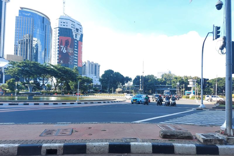 Polisi alihkan arus lalin di kawasan Istana Merdeka