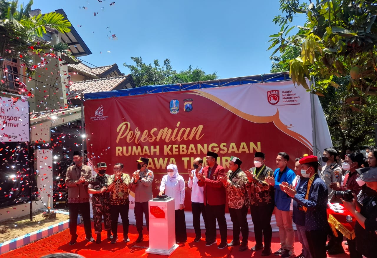 Gubernur resmikan Rumah Kebangsaan bersama Kapolda Jatim