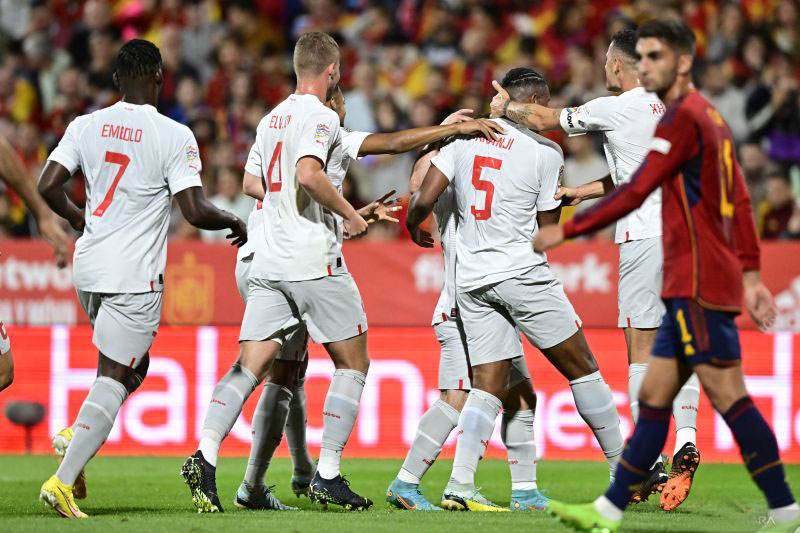 Spanyol takluk 1-2 di kandang oleh Swiss