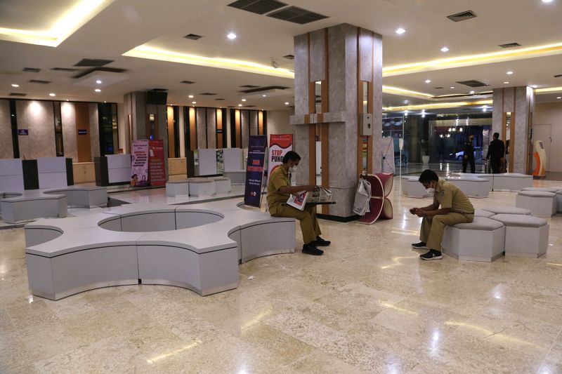 Mal pelayanan publik Surabaya telah dilengkapi area bermain anak