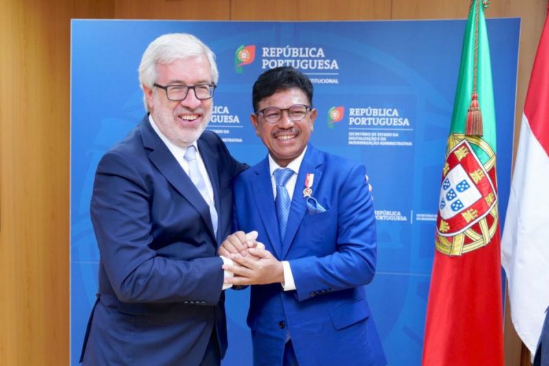 Menkominfo bahas potensi kemitraan sektor digital dengan Portugal Menkominfo bahas potensi kemitraan sektor digital dengan Portugal