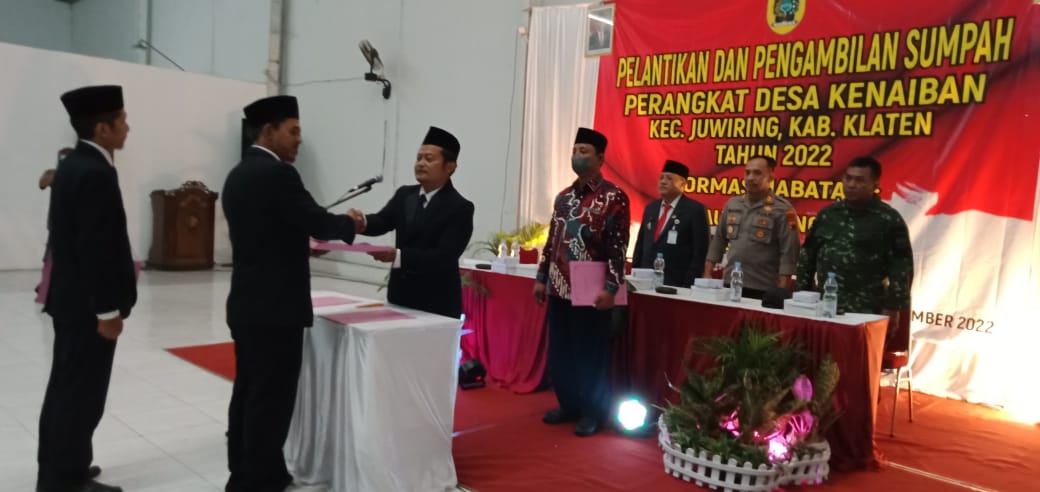 Dibayangi aksi penolakan, pelantikan perangkat desa di Kenaiban, aman Dibayangi aksi penolakan, pelantikan perangkat desa di Kenaiban, aman