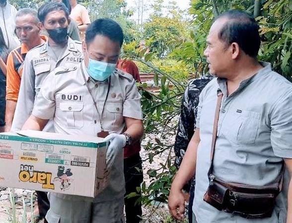 Temuan jasad bayi hebohkan warga Randugunting, Tegal Temuan jasad bayi hebohkan warga Randugunting, Tegal