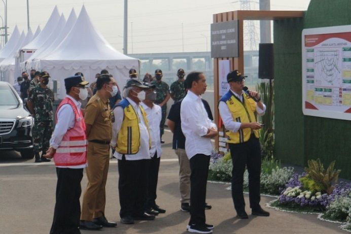 Tol Cibitung-Cilincing dibangun berkemampuan tampung kendaraan berat Tol Cibitung-Cilincing dibangun berkemampuan tampung kendaraan berat