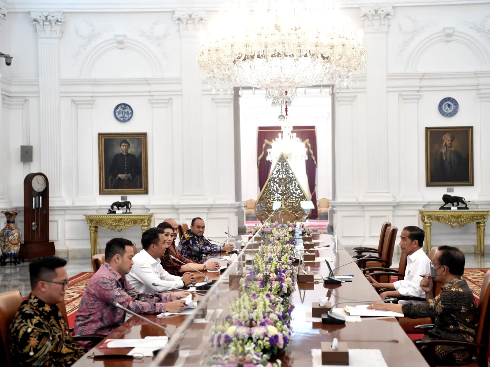 Jelang Munas ke-17, caketum HIPMI bertemu Presiden Jokowi di Istana Merdeka Jelang Munas ke-17, caketum HIPMI bertemu Presiden Jokowi di Istana Merdeka