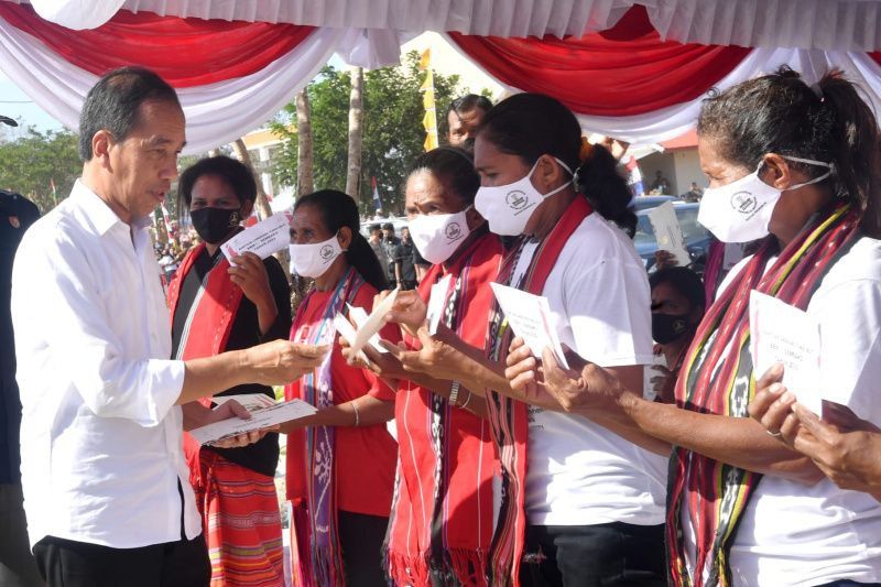 Presiden Jokowi dorong percepatan penyaluran BLT BBM