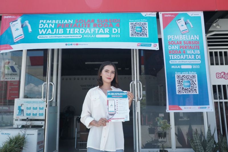 Pertamina ajak masyarakat yang berhak daftar program subsidi tepat Pertamina ajak masyarakat yang berhak daftar program subsidi tepat