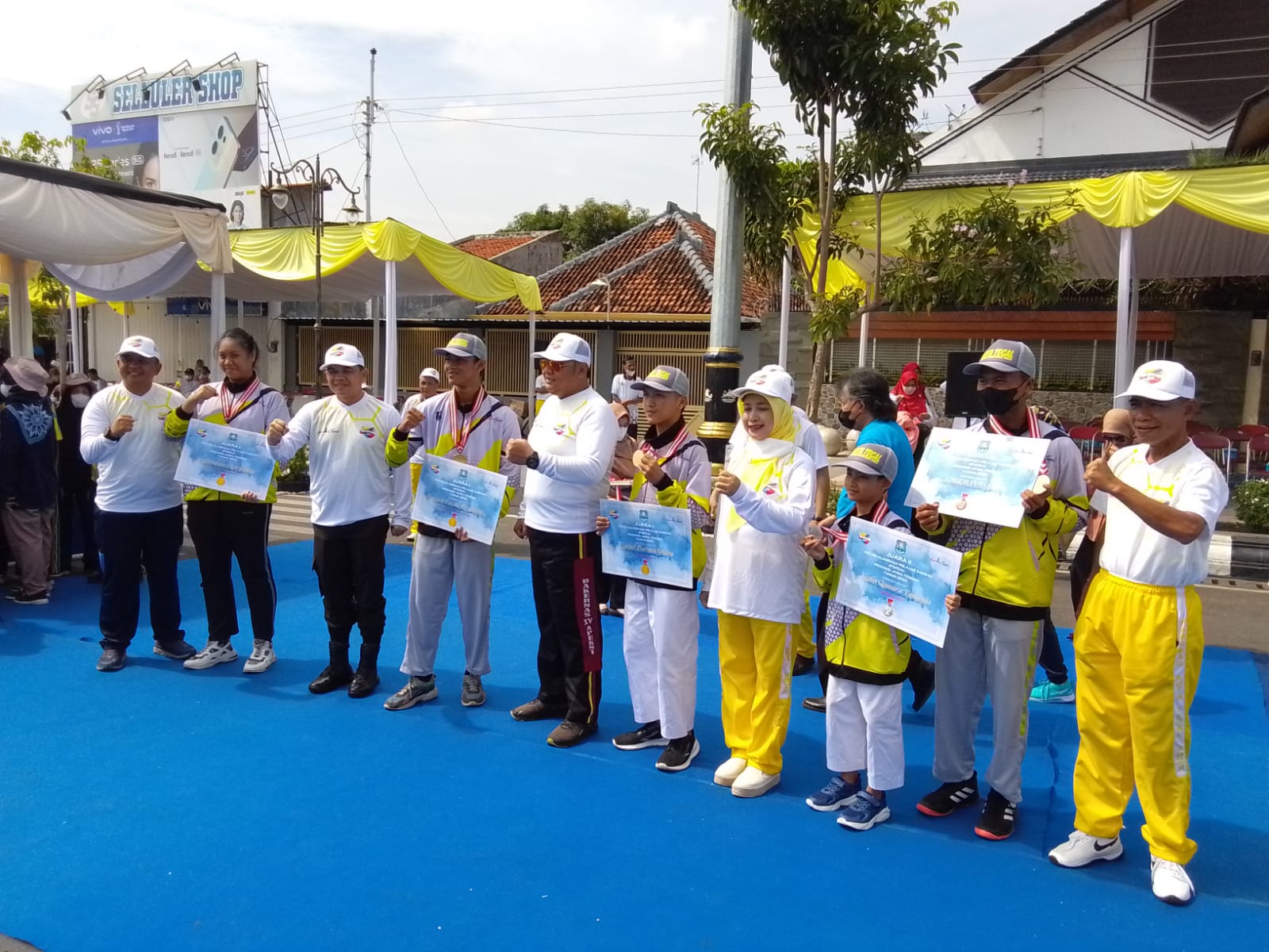 Atlet berprestasi asal Tegal hadiri upacara peringatan Haornas 2022 Atlet berprestasi asal Tegal hadiri upacara peringatan Haornas 2022
